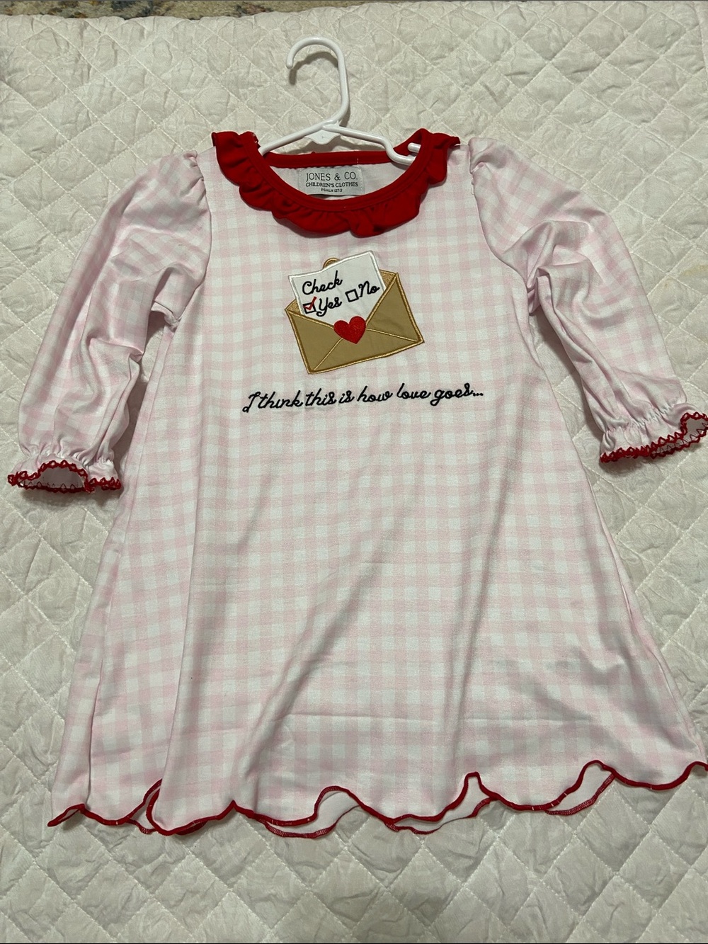 2T Toddler Valentine dress